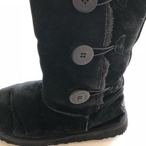 Black UGG boots